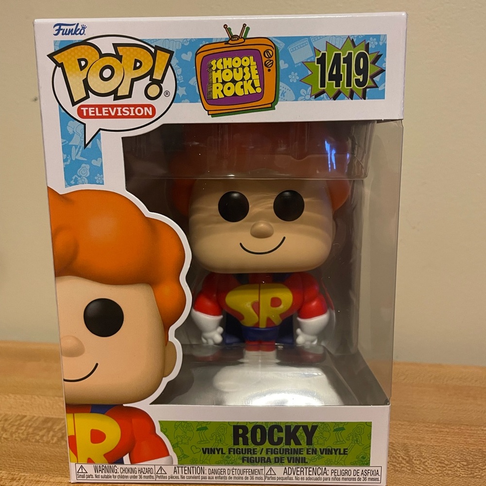 Pop Funko Rocky from School House Rock